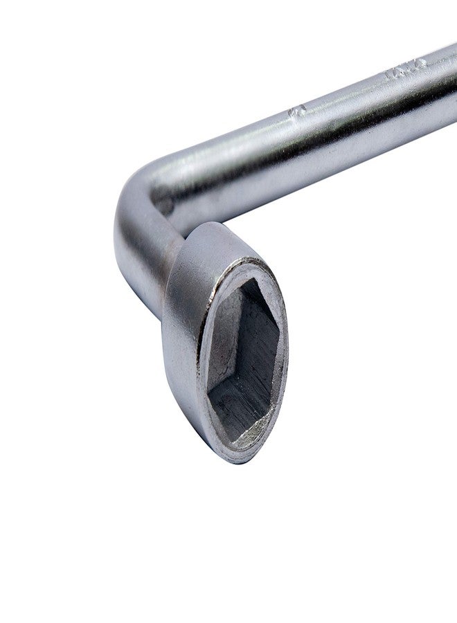AGRICO TATA L-Shaped Socket Spanner | 450mm (18 Inch) Handle, 1/2" Sq. Drive | Chrome Vanadium Steel, Fully Hardened & Polished | Heavy-Duty Spanner for Home, Garage & Industrial Use - Image 2